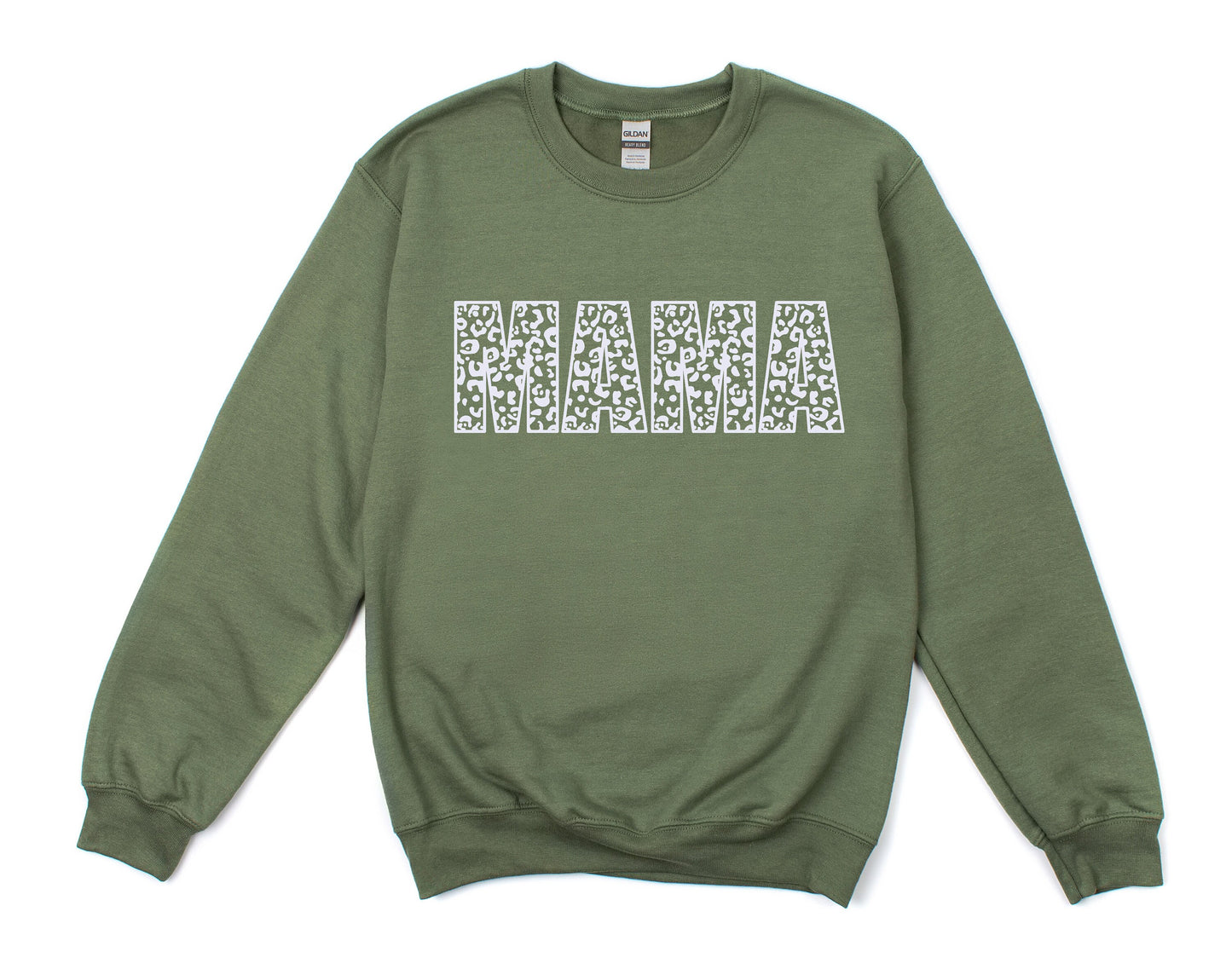 Transparent Leopard MAMA sweatshirt